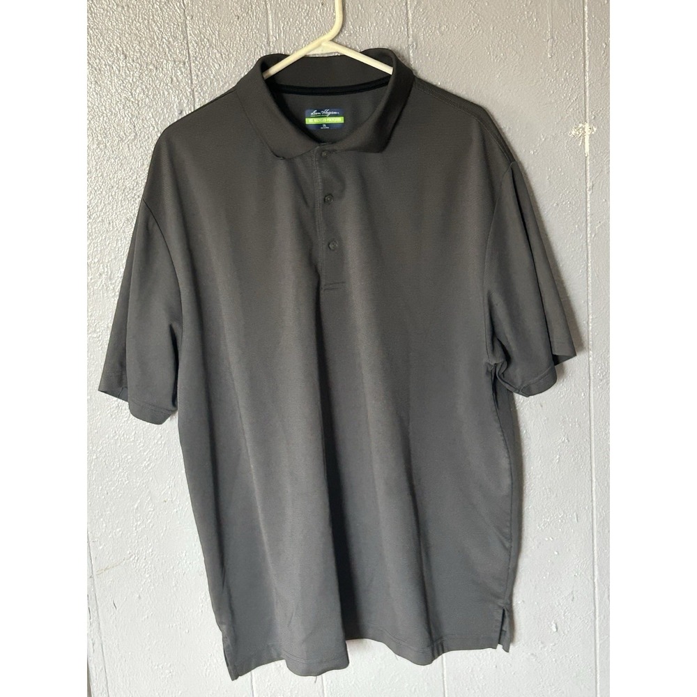 Ben Hogan Performance Polo Shirt Mens 2XL Gray Golf Stretch Sports Outdoors
